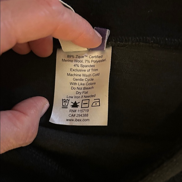 IBEX Medium Women’s Wool Black A Line Izzy Skirt Winter Warm Pockets Cabincore - Picture 3 of 10